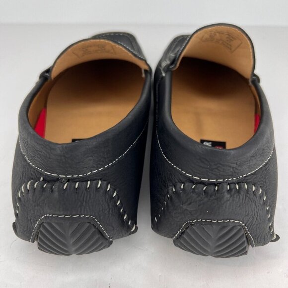 Rocawear Mens Laker Black Faux Leather Comfort Classics Slip On Size 10 Loafers - Picture 5 of 9